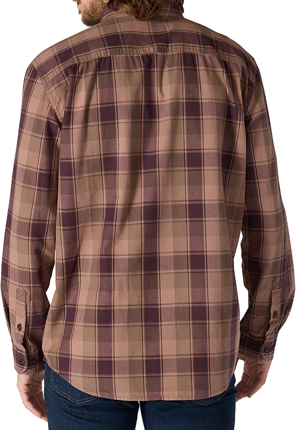 Carhartt Men's Loose Fit Midweight Chambray Long Sleeve Plaid Shirt - view number 2