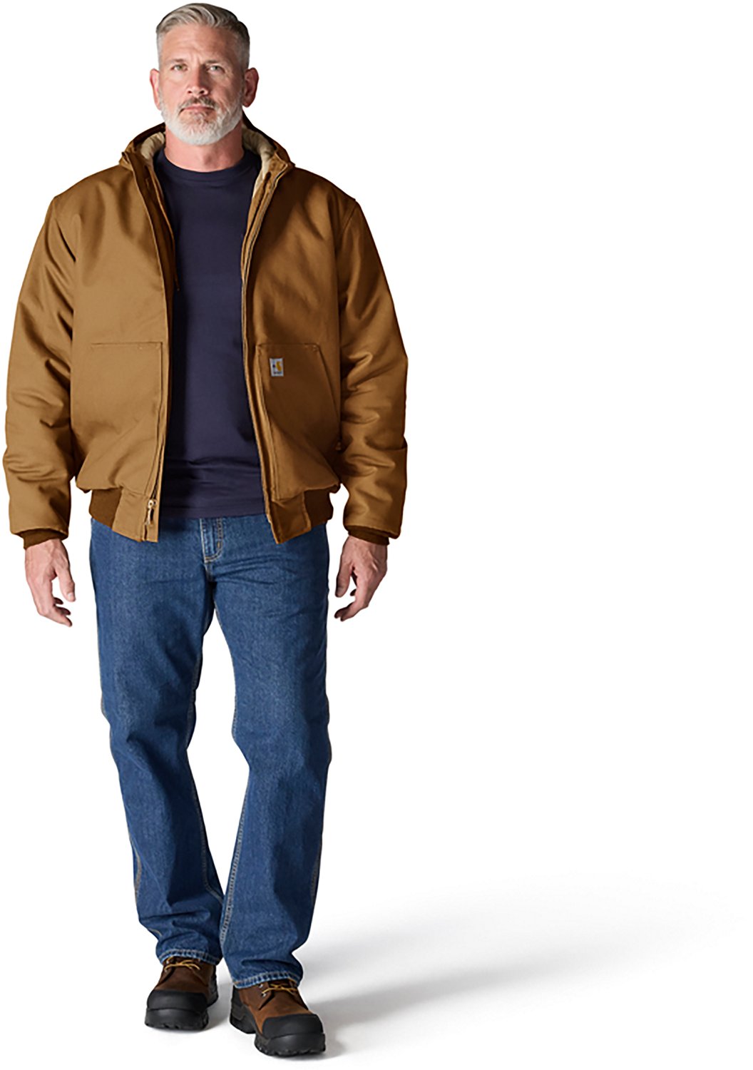 Carhartt Men's Flame Resistant Loose Fit Duck Insulated Active Jacket - view number 4