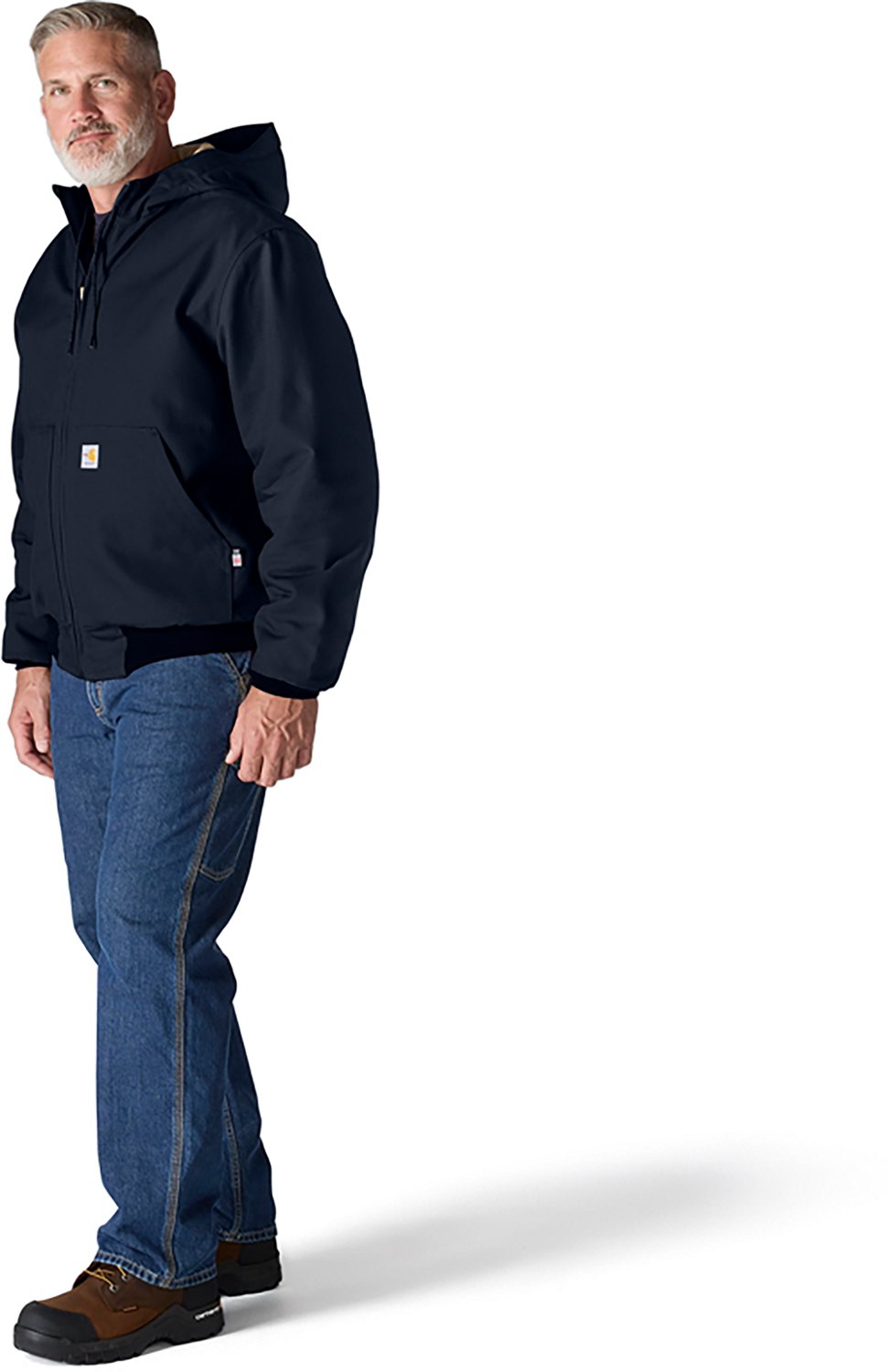 Carhartt Men's Flame Resistant Loose Fit Duck Insulated Active Jacket - view number 2