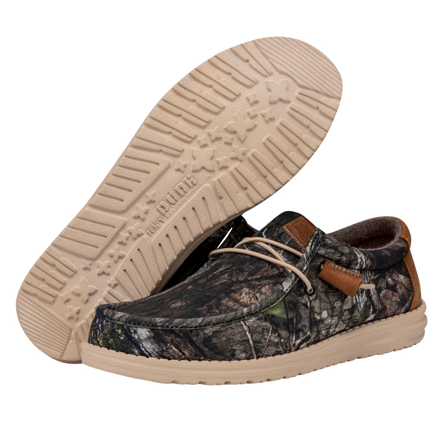 HEYDUDE Men's Mossy Oak CDNA Camo Shoes - view number 4