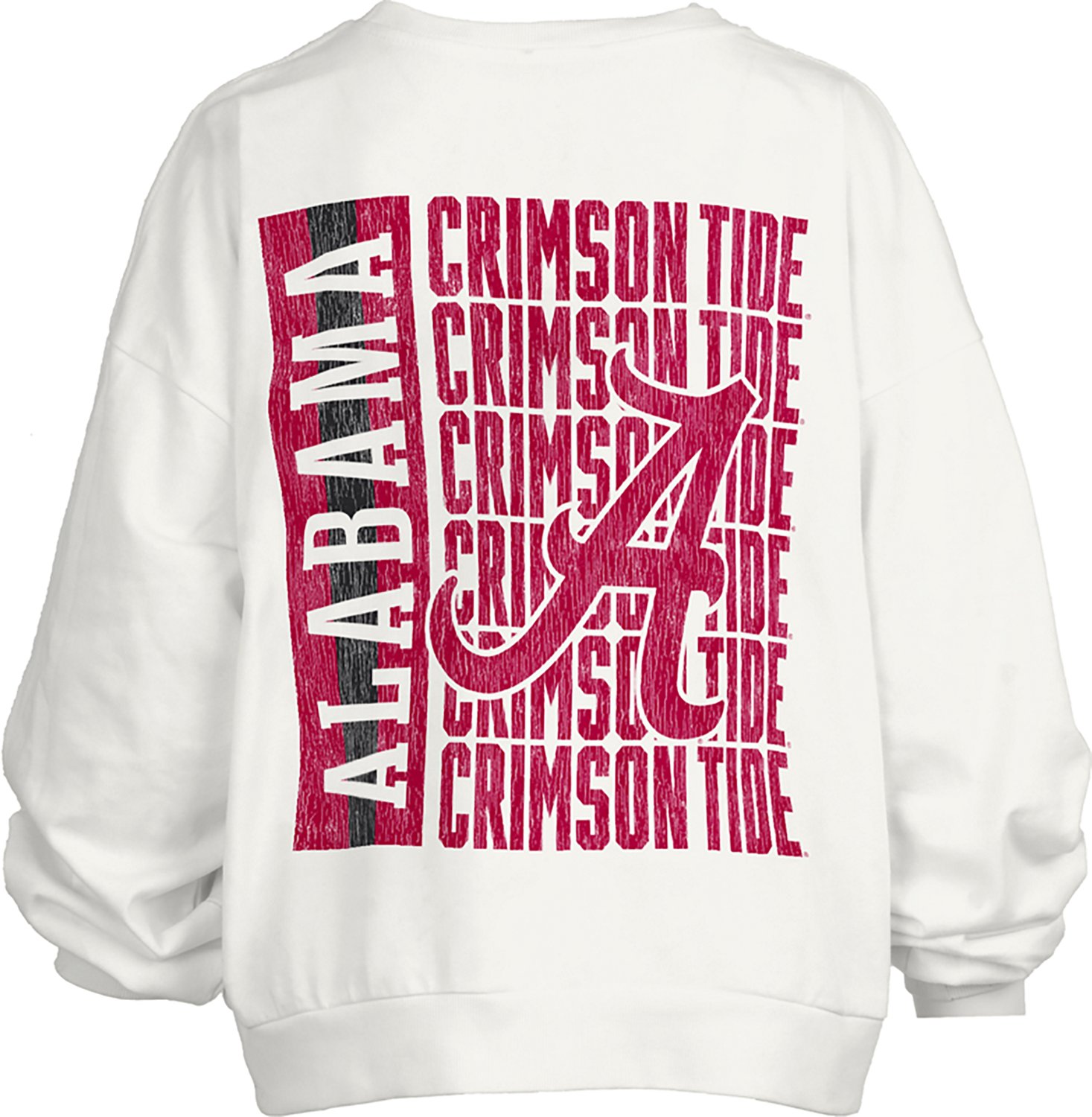 Pressbox Women's Alabama Zone 2 Sided Janise Oversize Crew Sweatshirt - view number 2