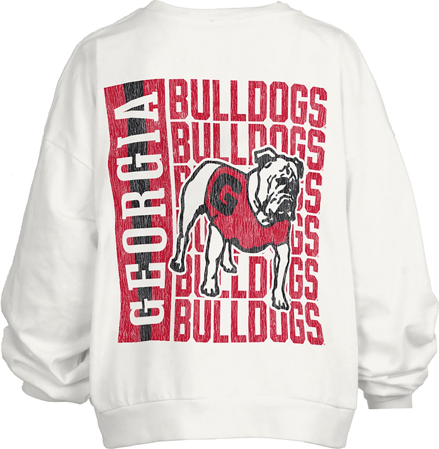 Pressbox Women's Georgia Zone 2 Sided Janise Oversize Crew Sweatshirt - view number 2