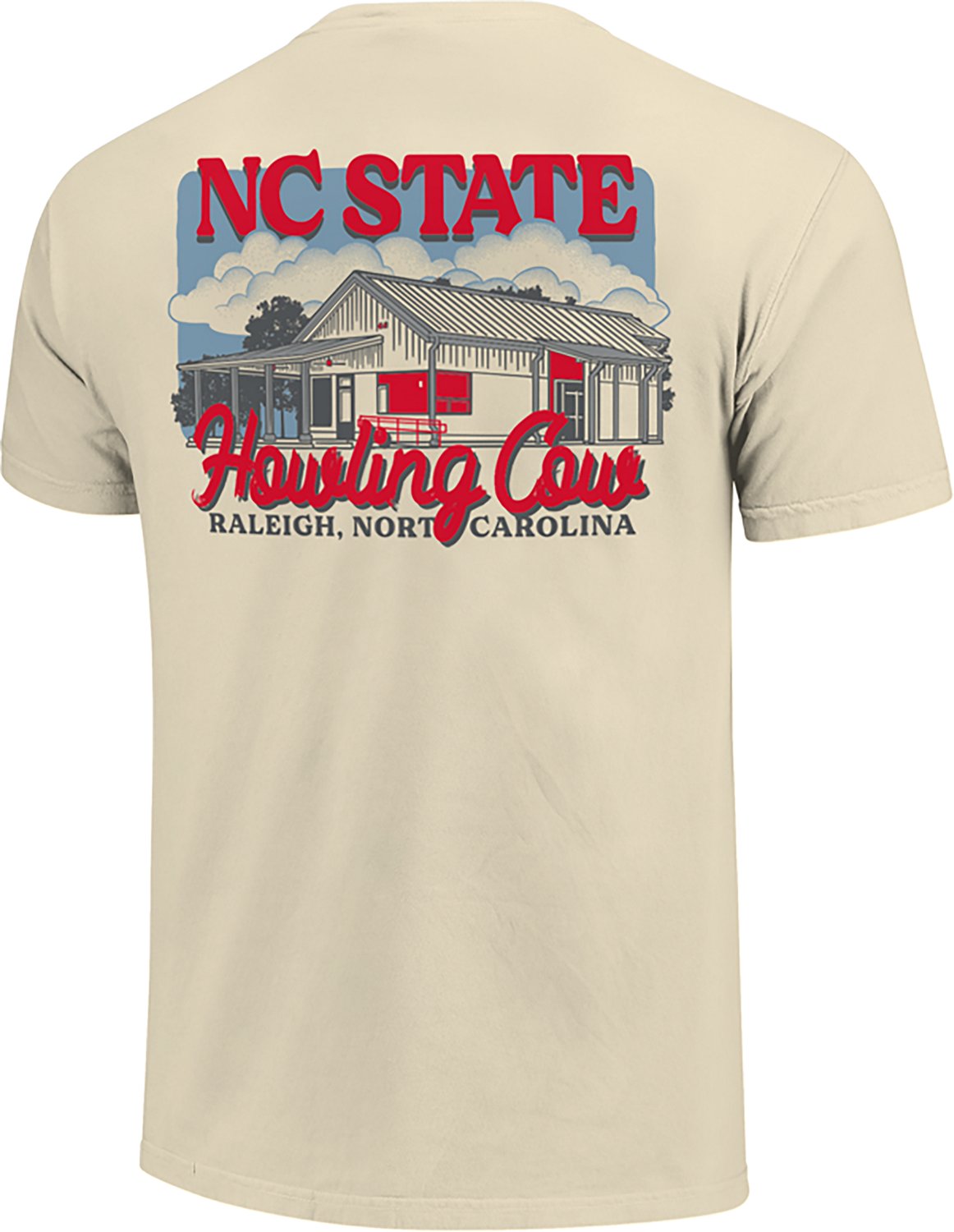 Image One Men's NC State Farming Community Campus DS T-shirt - view number 3