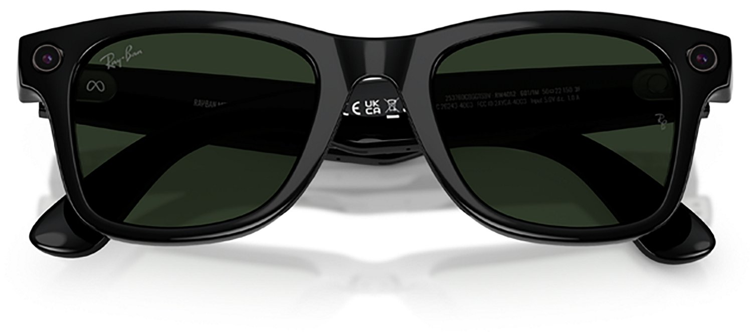 Ray-Ban Wayfarer Meta Gen 2 Wide Sunglasses - view number 8