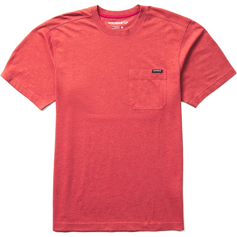 Wolverine Men's Classic Pocket Short Sleeve T-Shirt-image