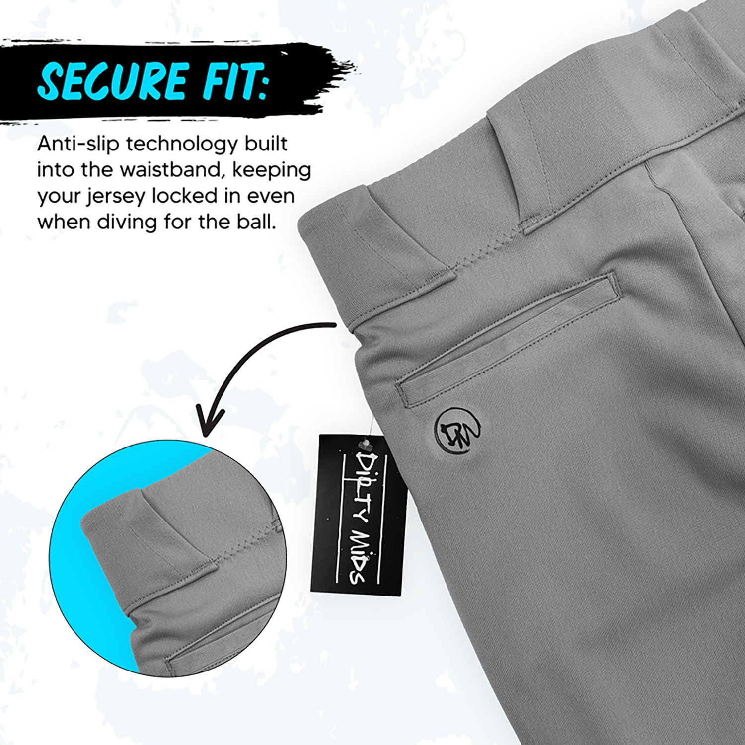 Dirty Mids Men's Essential Baseball Pants - view number 7