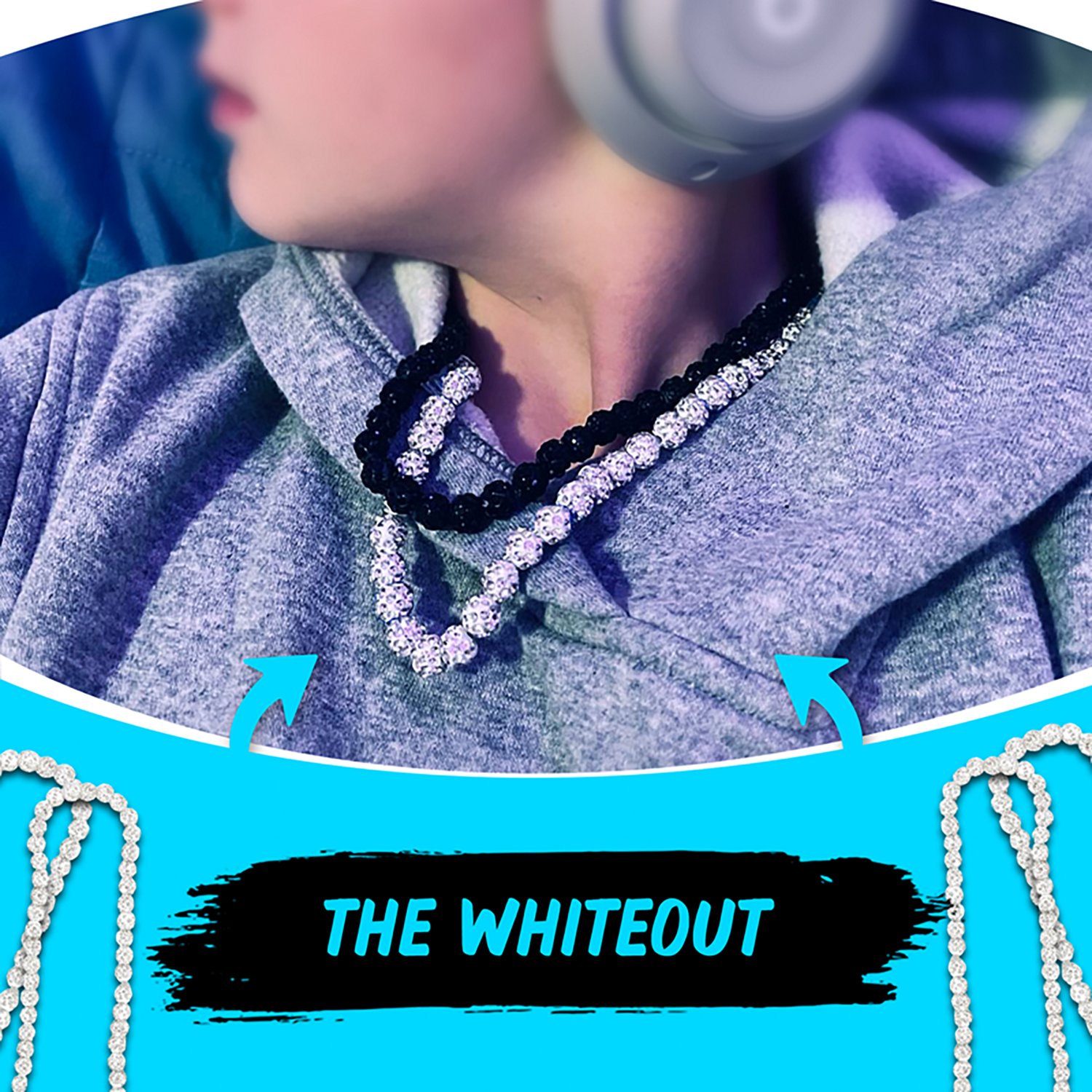 Dirty Mids Ice Collection 18 in Necklace - view number 6