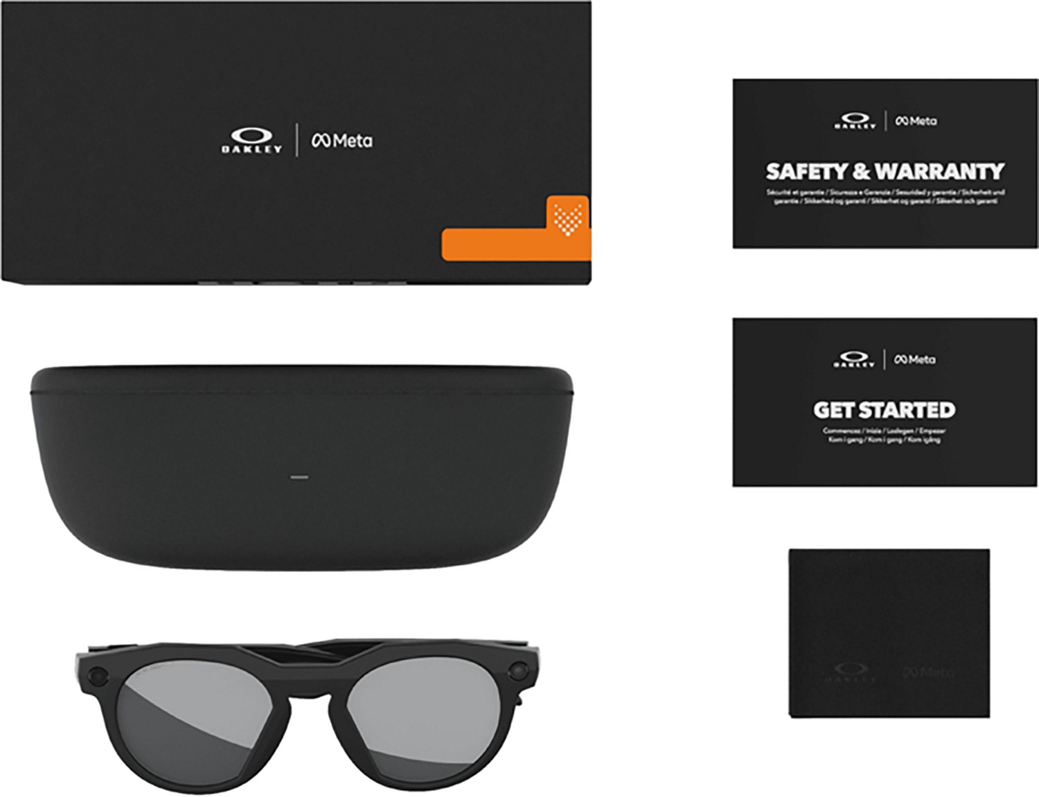 Oakley Adults' HSTN Meta Polarized Sunglasses - view number 7