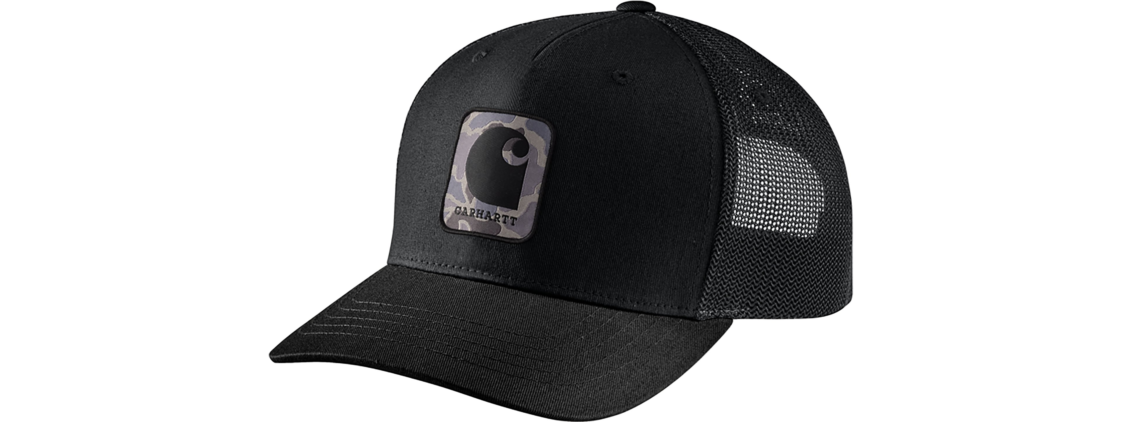 Carhartt Men's Twill Mesh-Back Camo Patch Cap