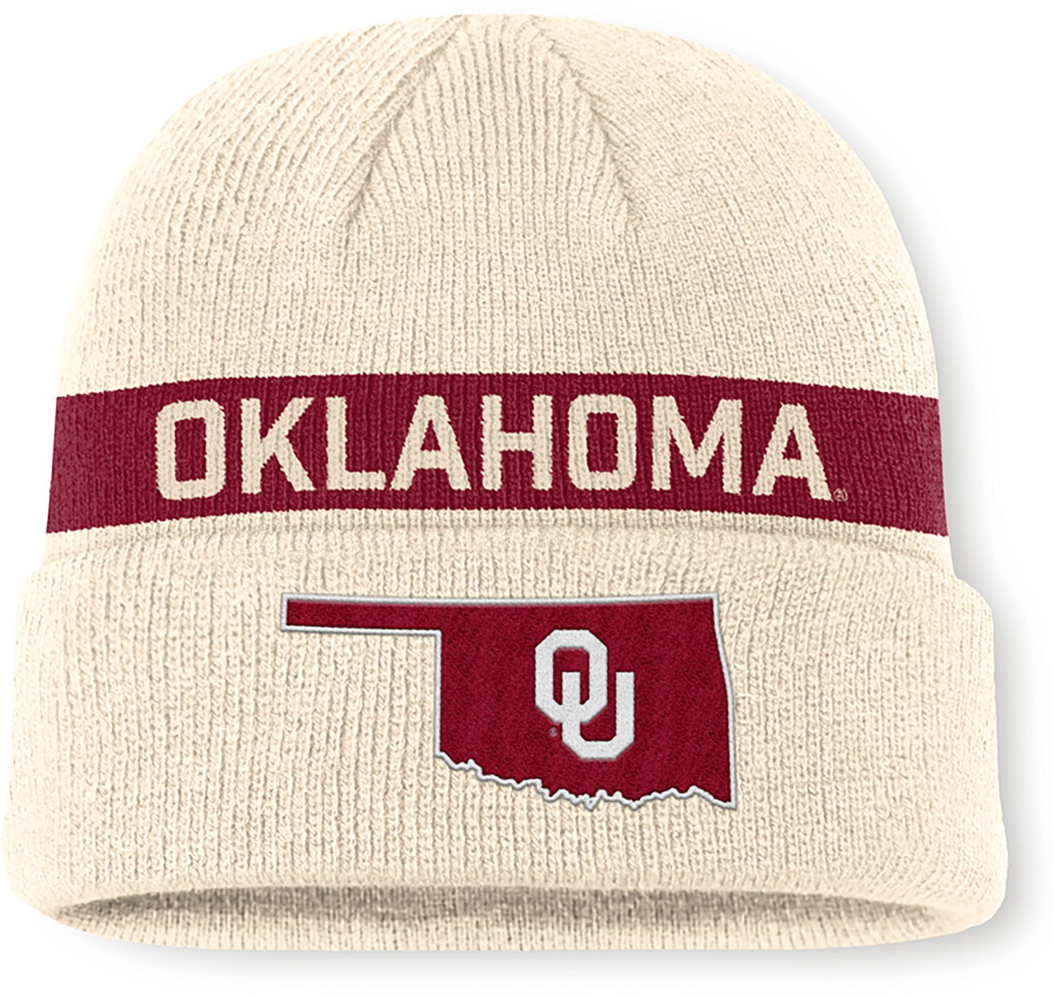 Jordan Men's Oklahoma Peak Primetime Utility Beanie Cap - view number 1