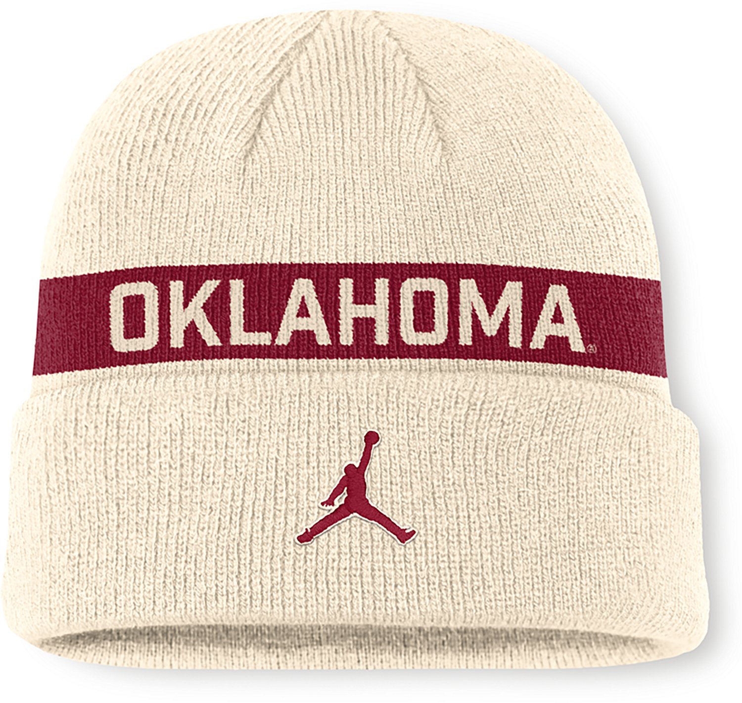Jordan Men's Oklahoma Peak Primetime Utility Beanie Cap - view number 2
