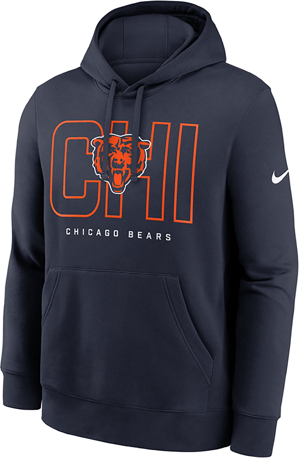 Nike Men's Bears Club Long Sleeve Pullover Hoodie - view number 2