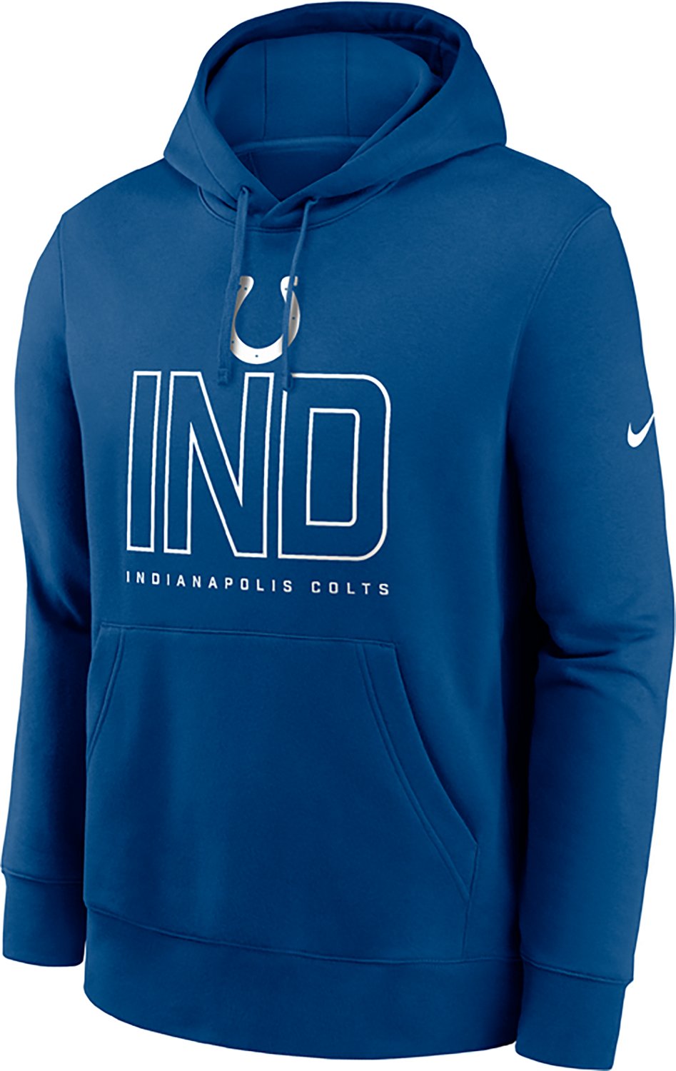 Nike Men's Colts Club Long Sleeve Pullover Hoodie - view number 2