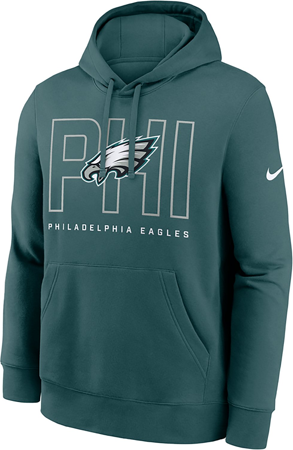 Nike Men's Eagles Club Long Sleeve Pullover Hoodie - view number 2