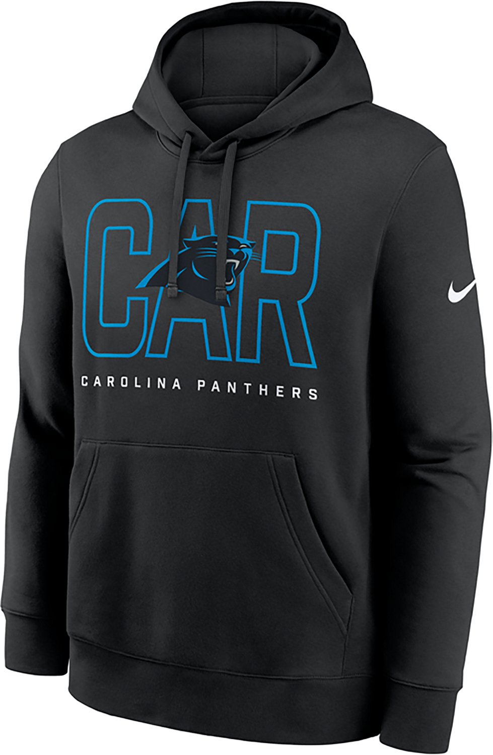 Nike Men's Panthers Club Long Sleeve Pullover Hoodie - view number 2
