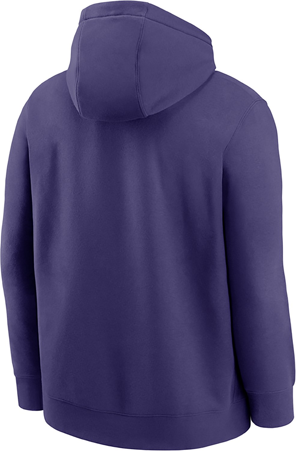 Nike Men's Ravens Club Long Sleeve Pullover Hoodie - view number 3