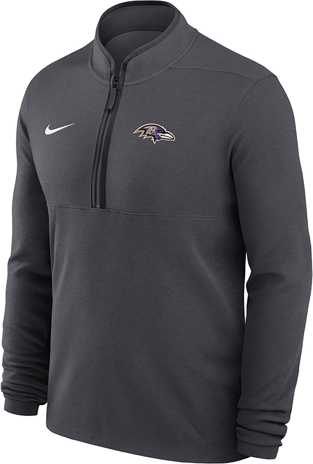 Nike Men's Ravens Victory Long Sleeve 1/2 Zip - view number 2