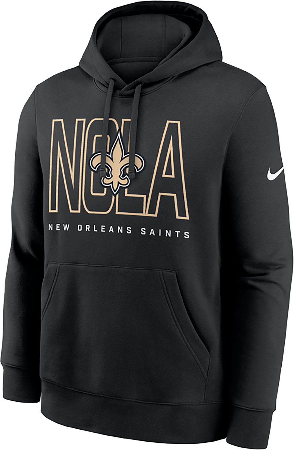 Nike Men's New Orleans Saints Club Pullover Hoodie - view number 3