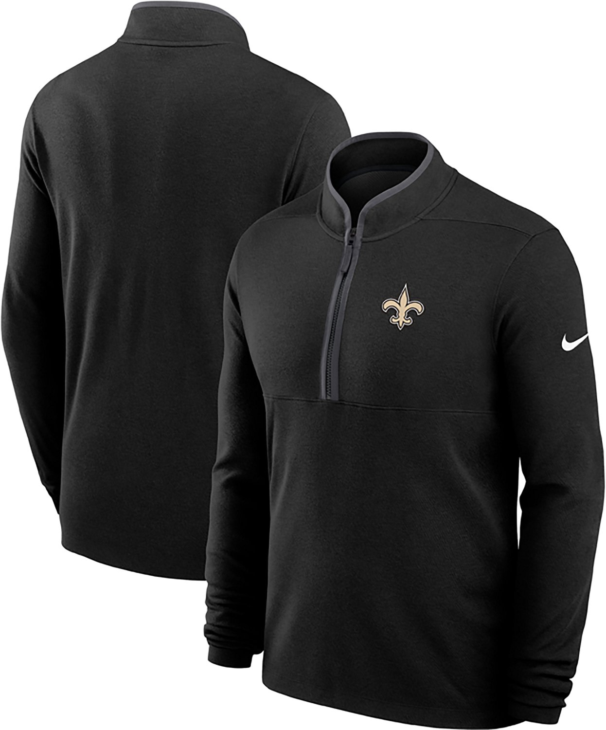Nike Men's Saints Victory Long Sleeve 1/2 Zip - view number 1
