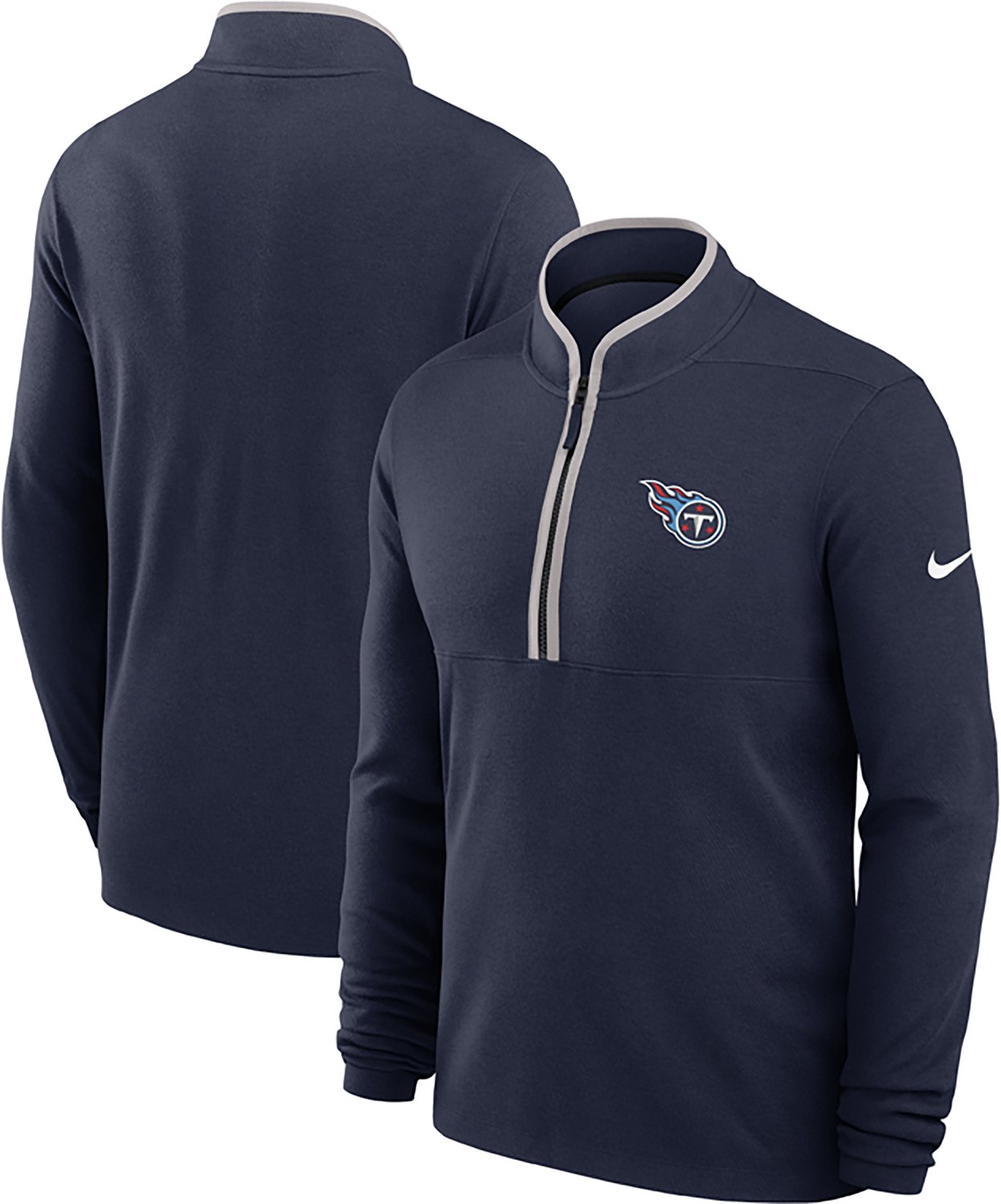 Nike Men's Titans Victory Long Sleeve 1/2 Zip - view number 3