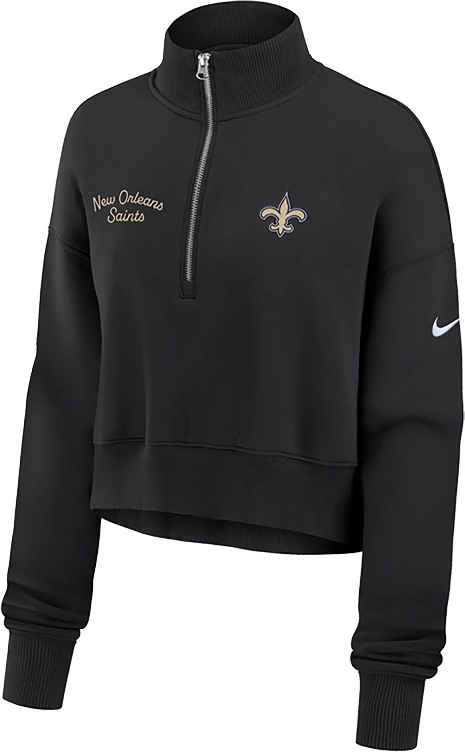 Nike Women's Saints Phoenix 1/4 Zip Pullover - view number 4