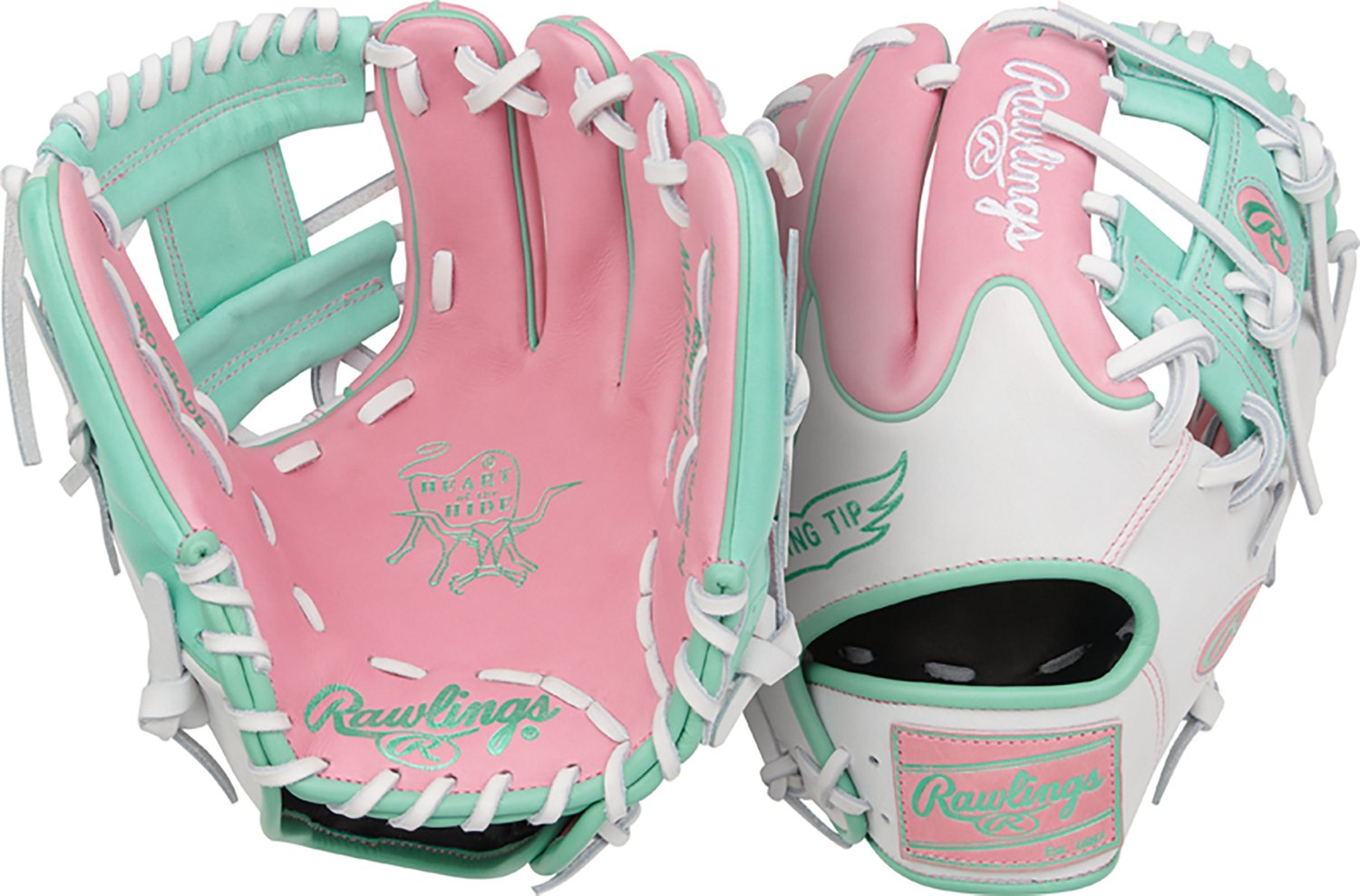 Rawlings 11.5 in Heart of the Hide Infield Baseball Glove - view number 5