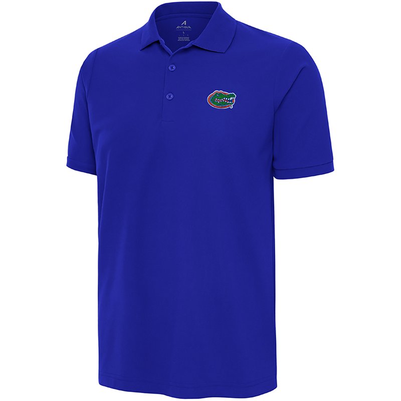 Antigua Men's University of Florida Gators Legacy Pique Short Sleeve Polo Shirt