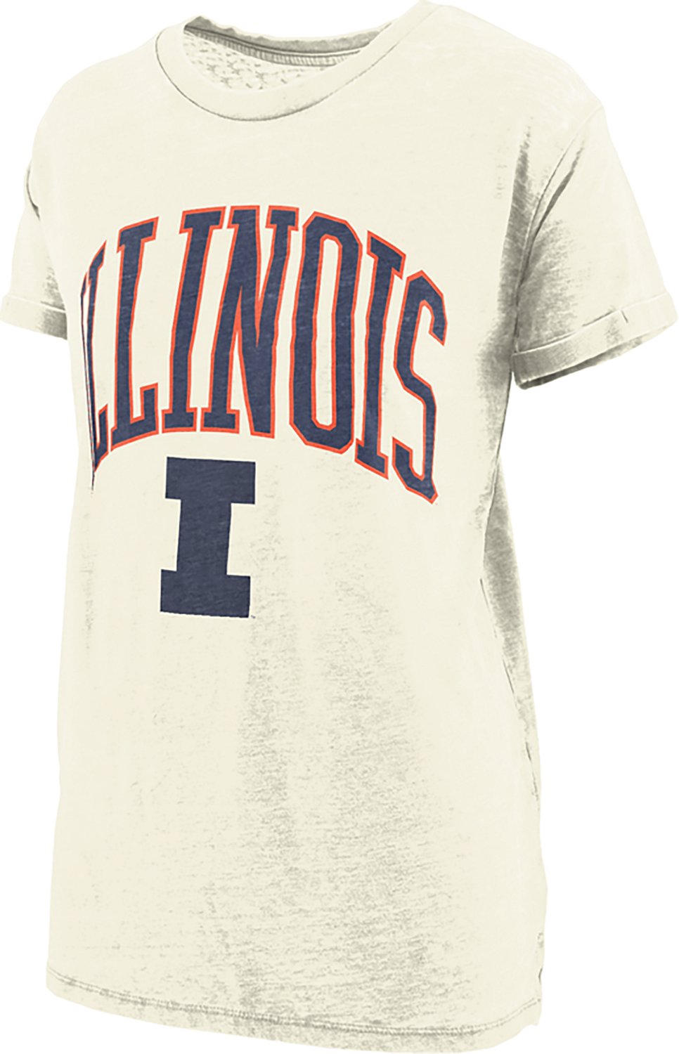 Three Square Women's University of Illinois New Zealand Vintage Boyfriend T-shirt - view number 2