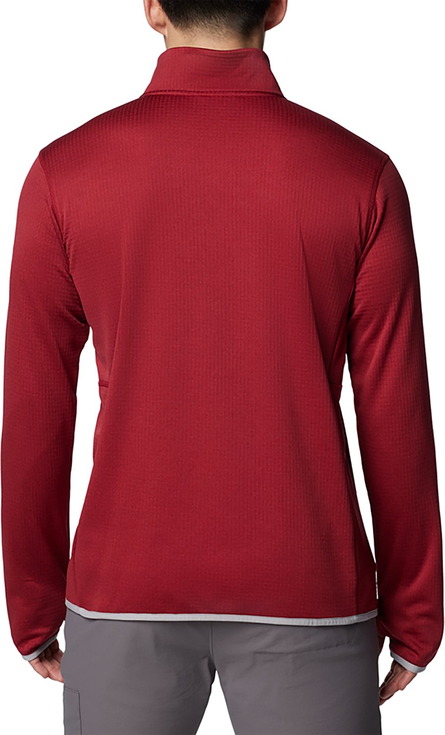 Columbia Sportswear Men's Alabama Crimson Tide Park View Fleece 1/2 Zip Pullover - view number 2