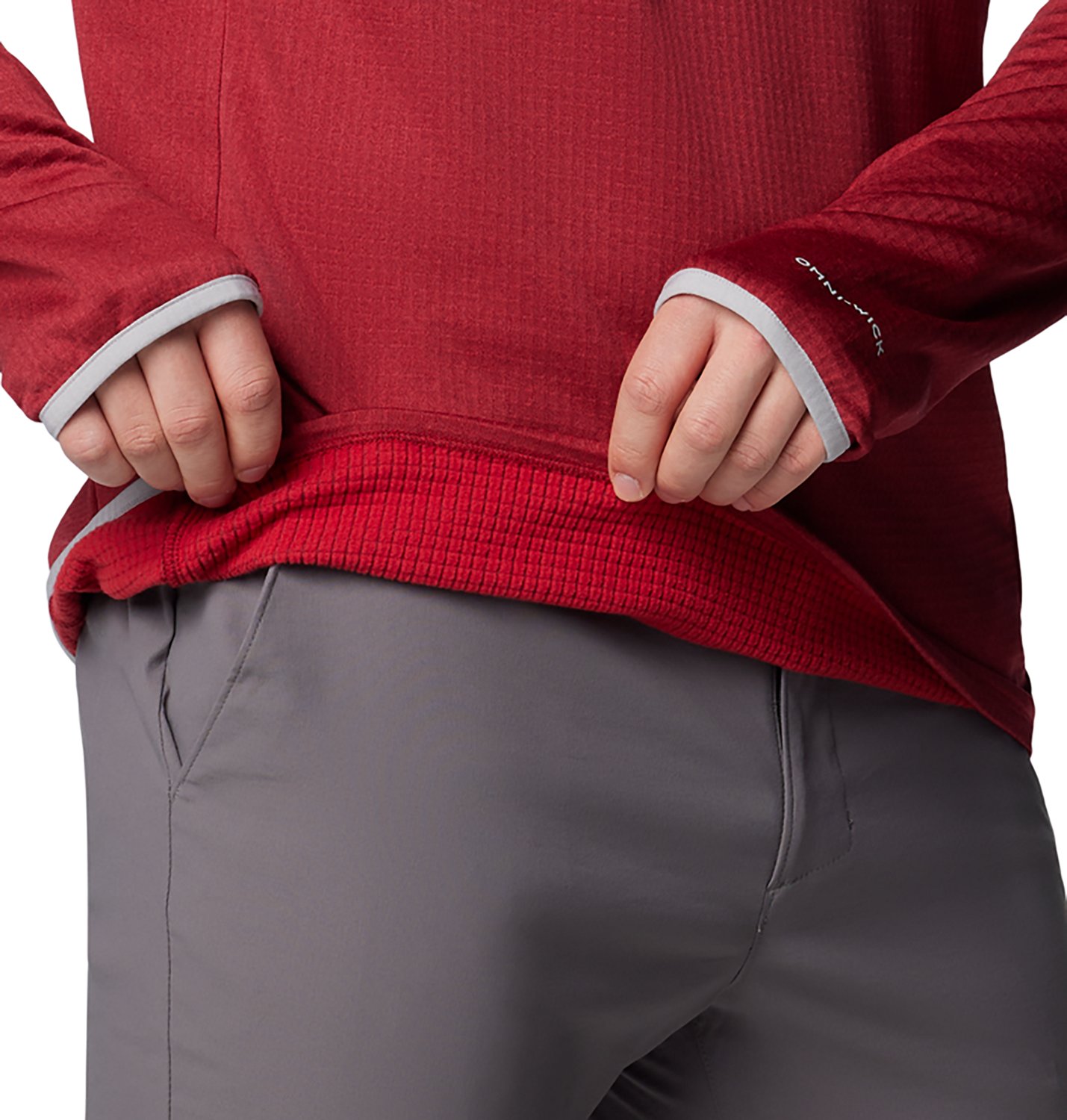 Columbia Sportswear Men's Alabama Crimson Tide Park View Fleece 1/2 Zip Pullover - view number 5