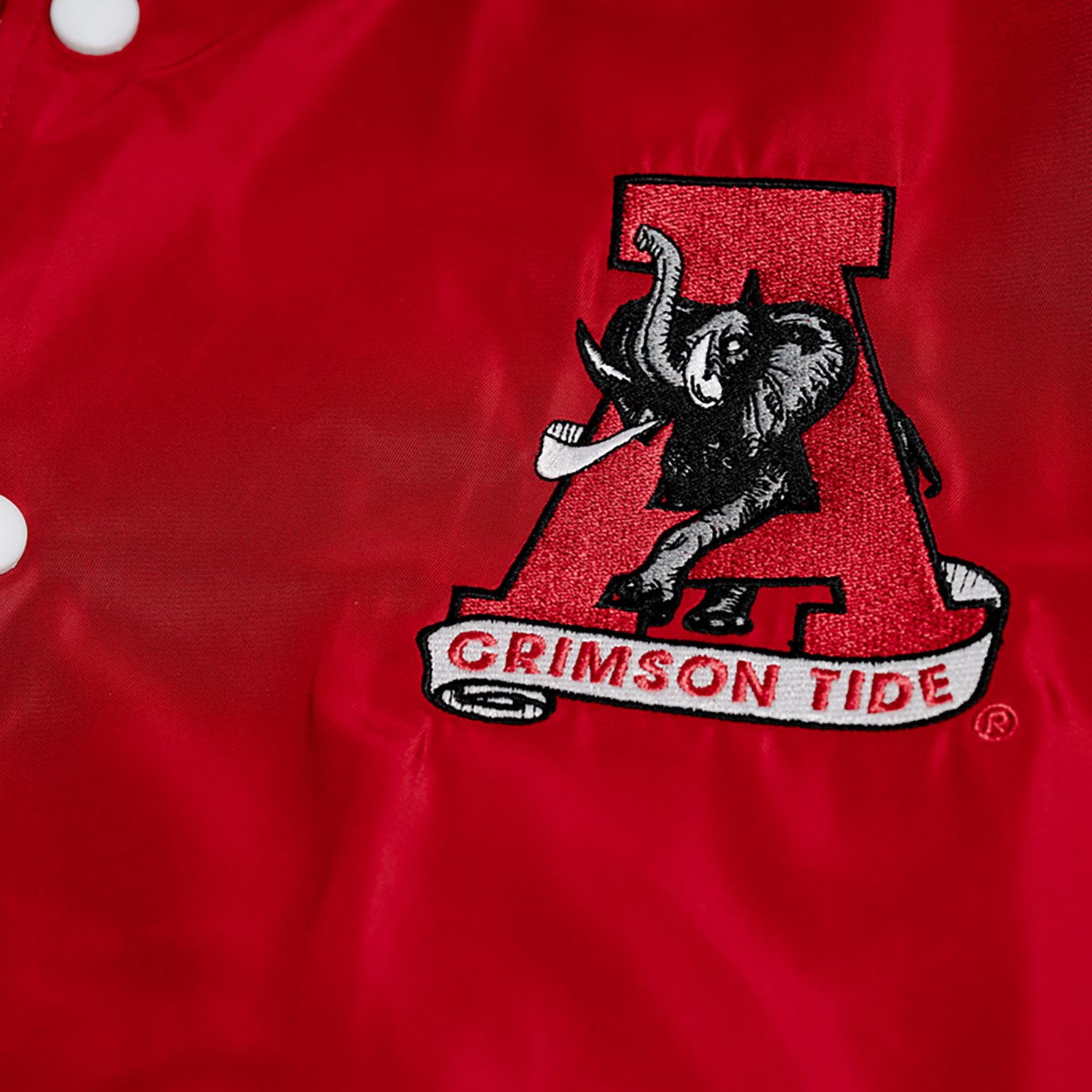 Homefield Men's University of Alabama Vintage Bomber Jacket - view number 4