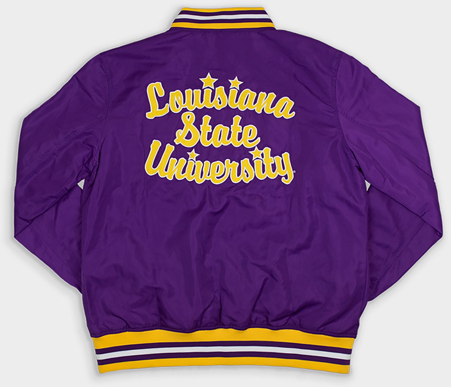 Homefield Men's Louisiana State University Vintage Bomber Jacket - view number 2