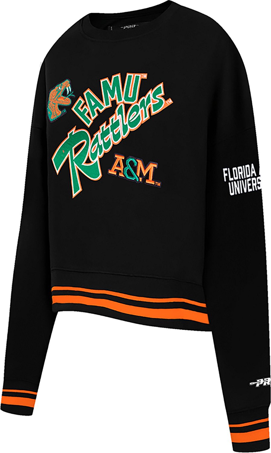 Pro Standard Women's Florida A&M Homecoming Fleece Crew Sweatshirt - view number 2