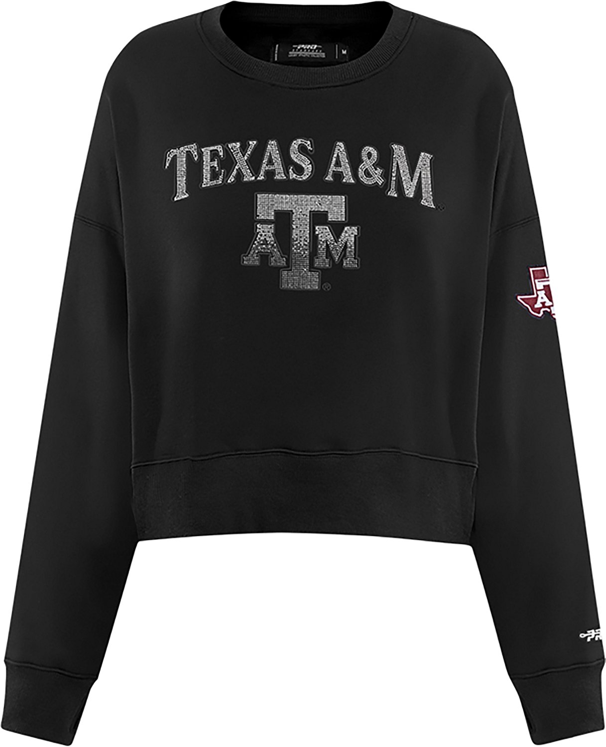 Pro Standard Women's Texas A&M Jewels Fleece Crew Sweatshirt - view number 1