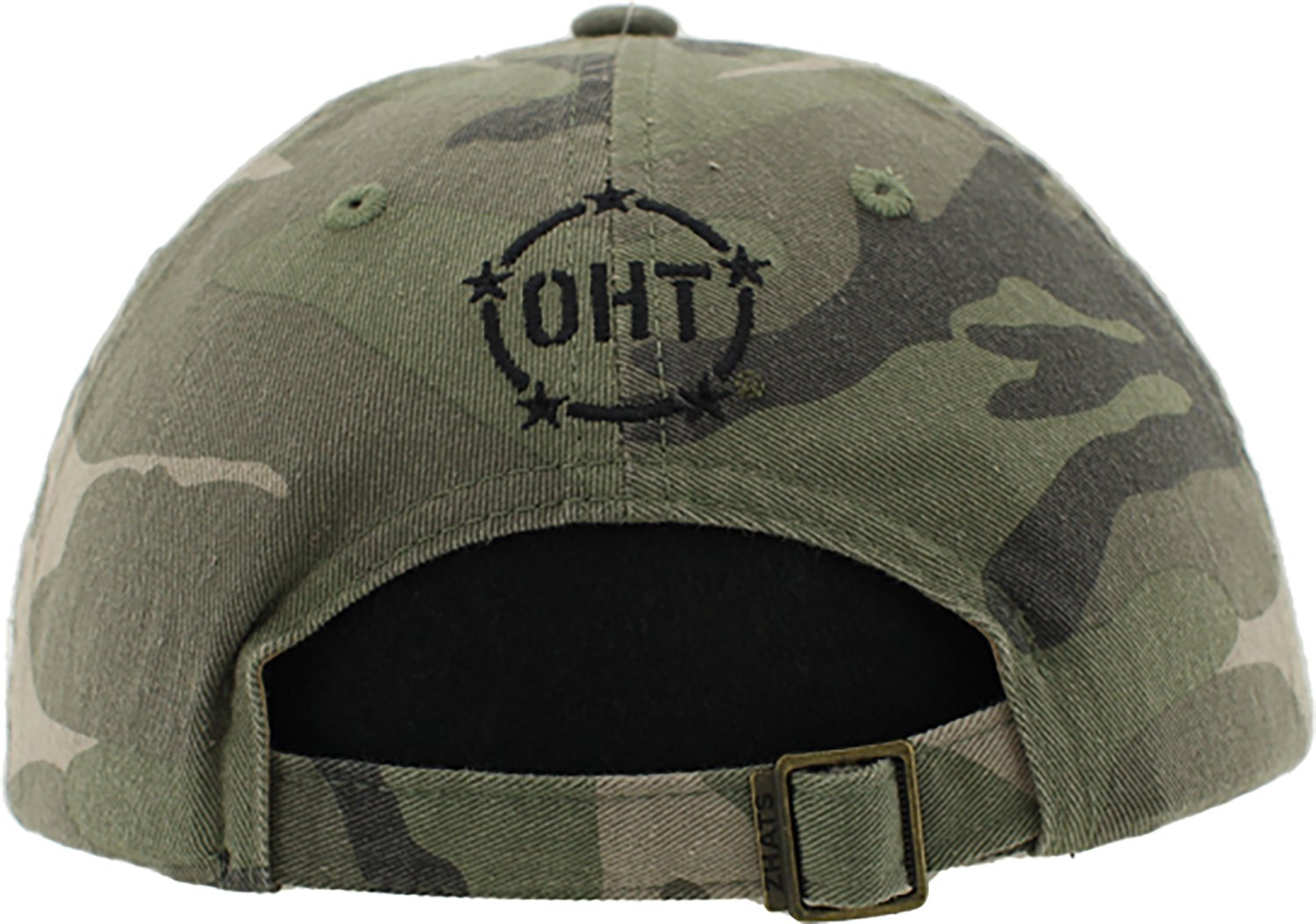 Zephyr Adults' Louisiana State University Tigers OHT Rank Maverick Relaxed Hat - view number 7