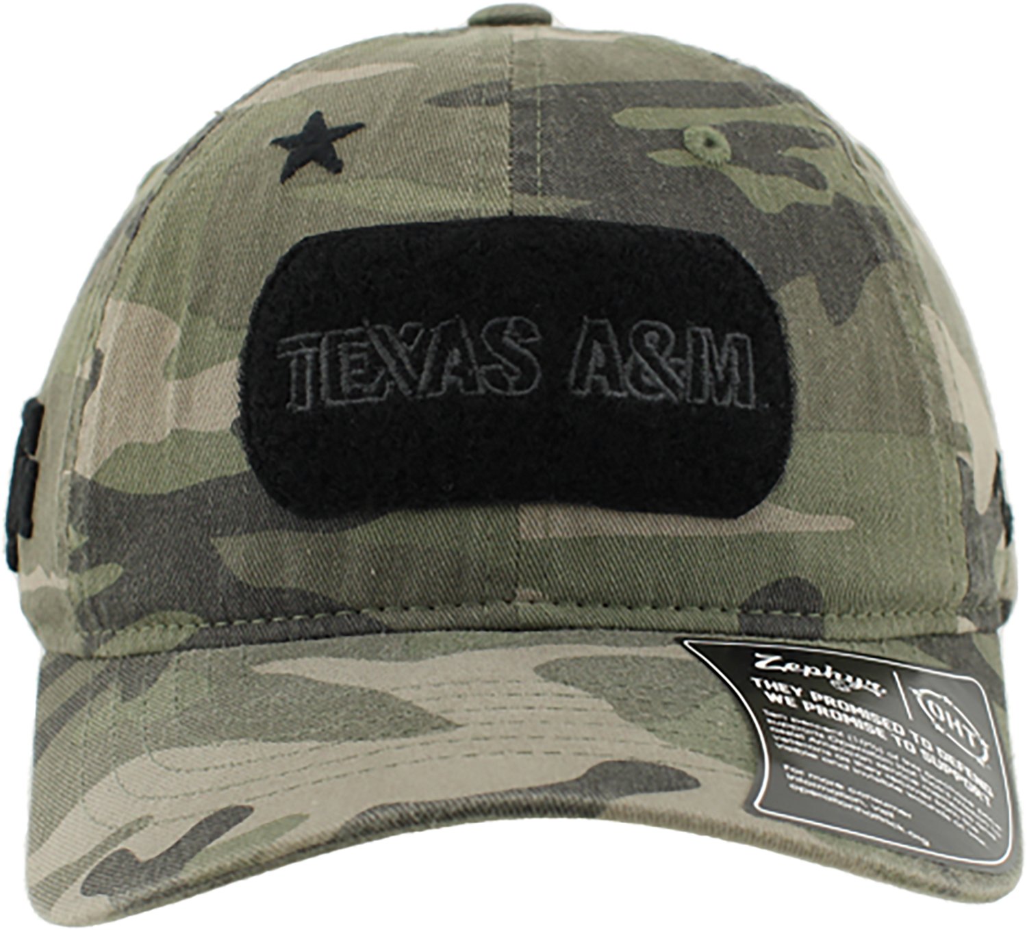 Zephyr Adults' Texas A&M Aggies OHT Rank Maverick Relaxed Hat - view number 6