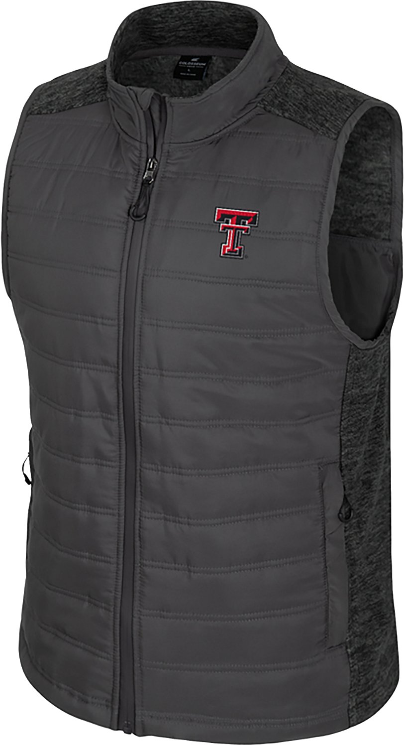 Colosseum Athletics Men's Texas Tech Nightman Puffer Vest