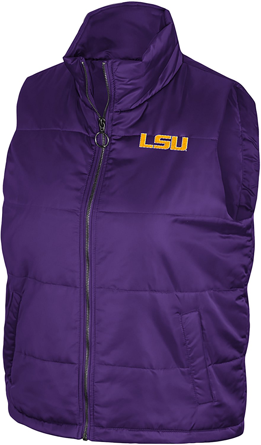 Colosseum Athletics Women's LSU Sylvie Puffer Vest - view number 1