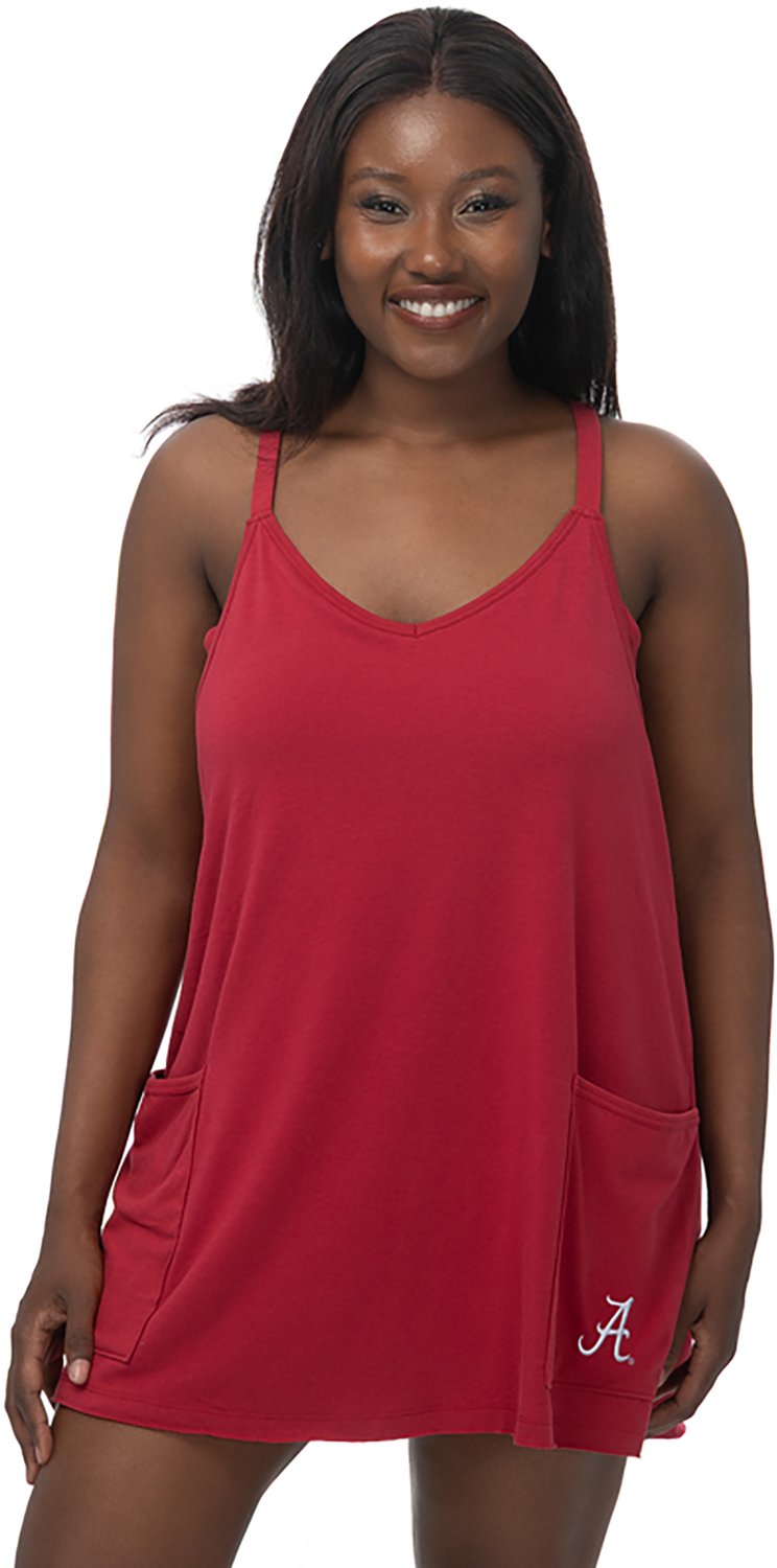 ZooZatz Women's University of Alabama Crimson Tide Shine Pom Beanie