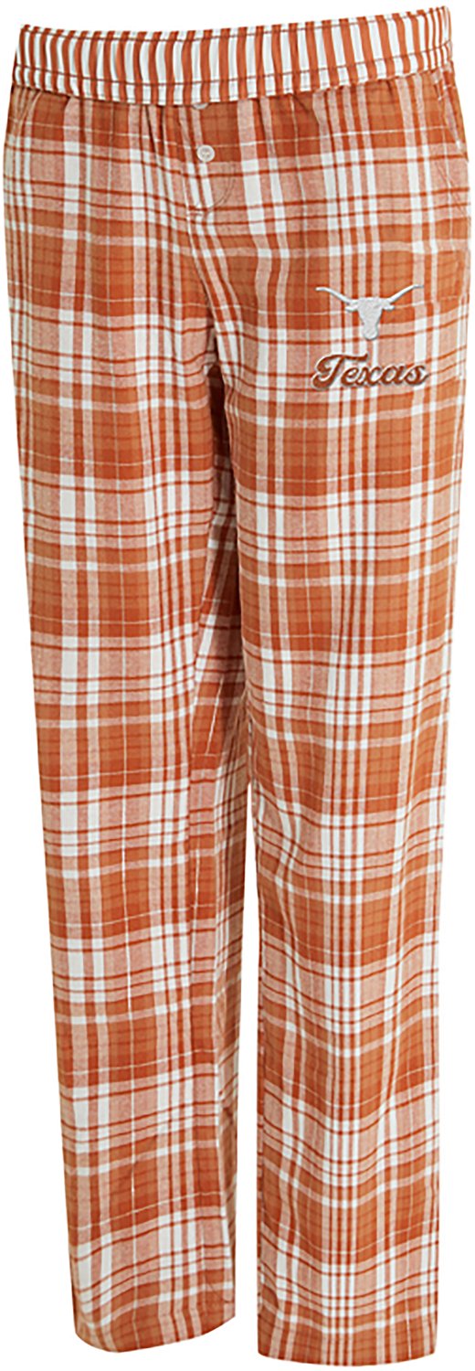 College Concepts Women's Texas Laney Plaid Pants