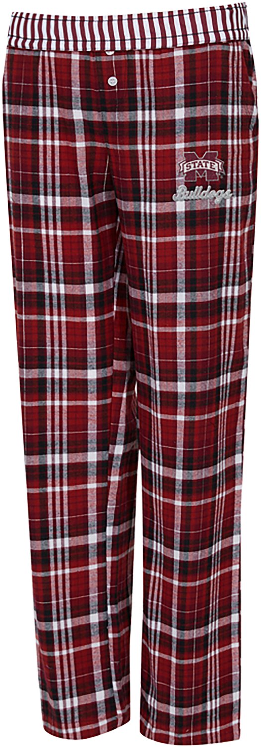 College Concepts Women's Mississippi State Laney Plaid Pants