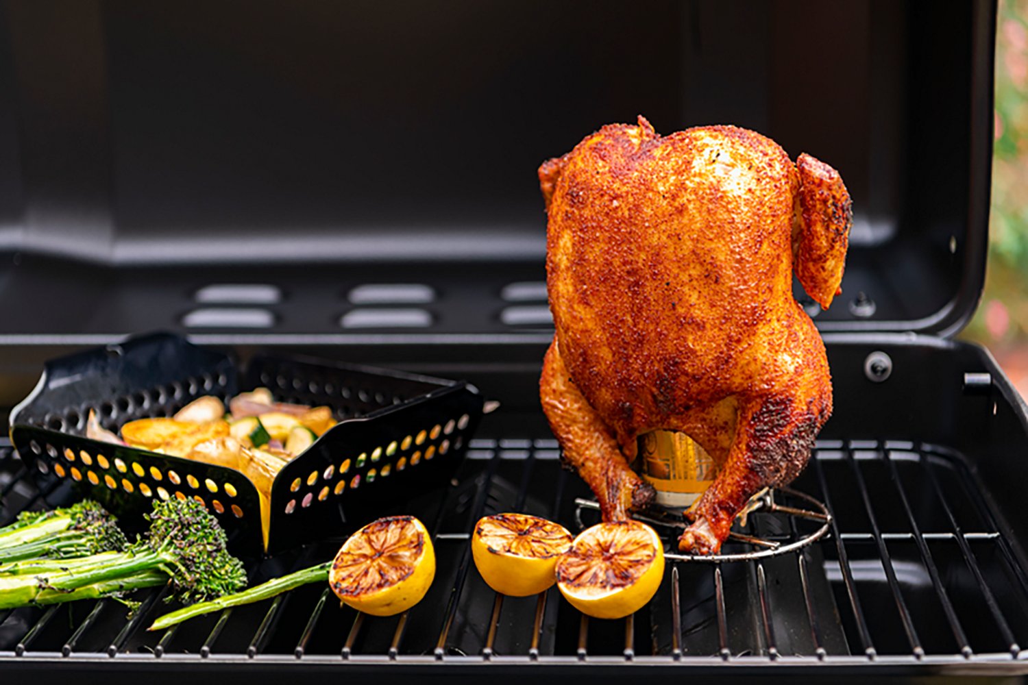 Charbroil Folding Beer Can Chicken Rack - view number 4