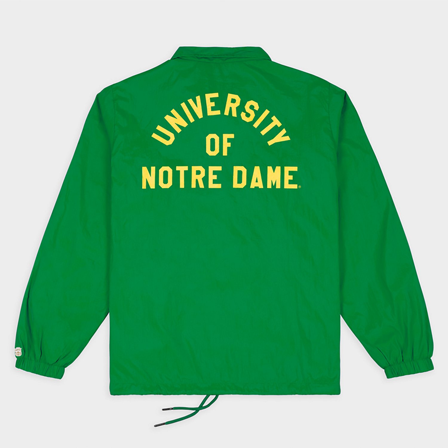 Homefield Men's University of Notre Dame Shamrock Retro Coaches Jacket - view number 2