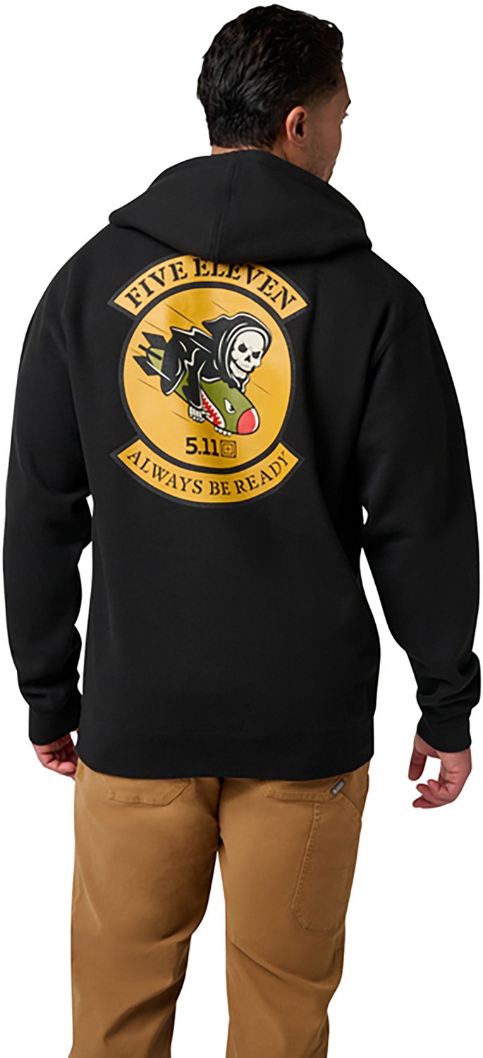 5.11 Tactical Men's Grim Bomber Hoodie - view number 2