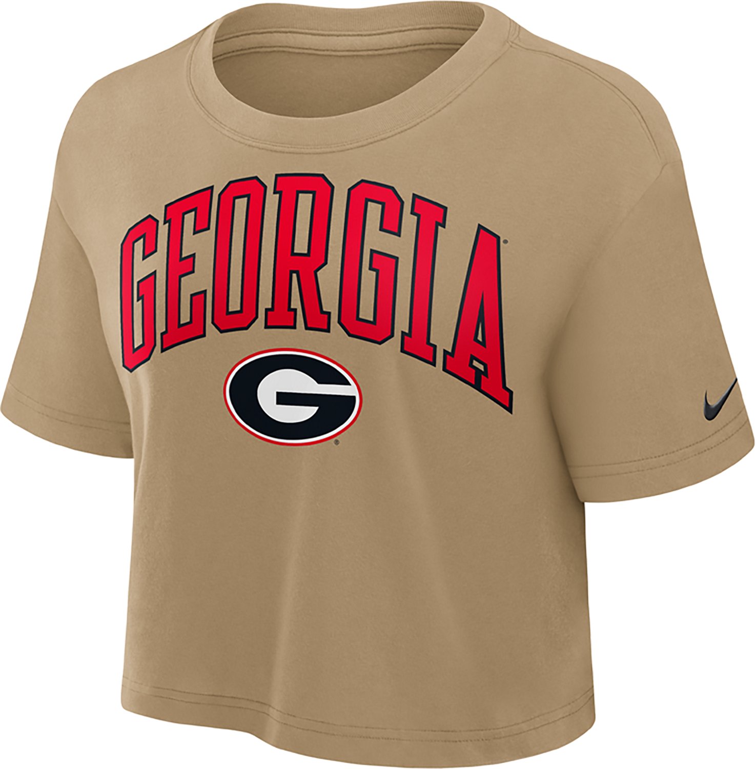Nike Women's Georgia Team Arch Crop T-shirt - view number 2