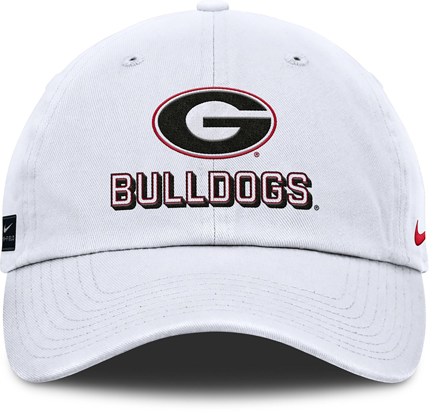 Nike Men's Georgia Wordmark Gameday Unstructured Adjustable Cap - view number 2