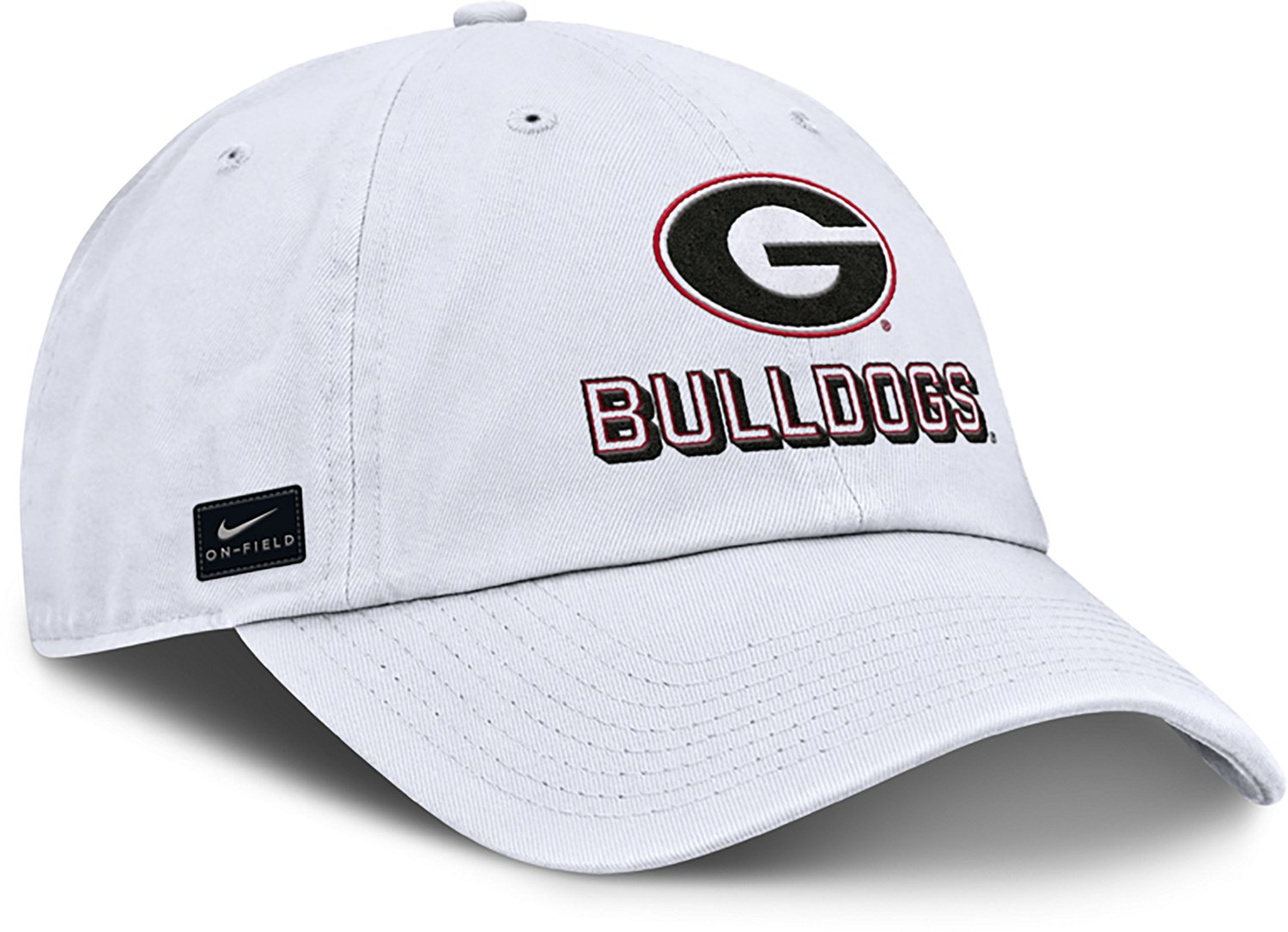 Nike Men's Georgia Wordmark Gameday Unstructured Adjustable Cap - view number 3