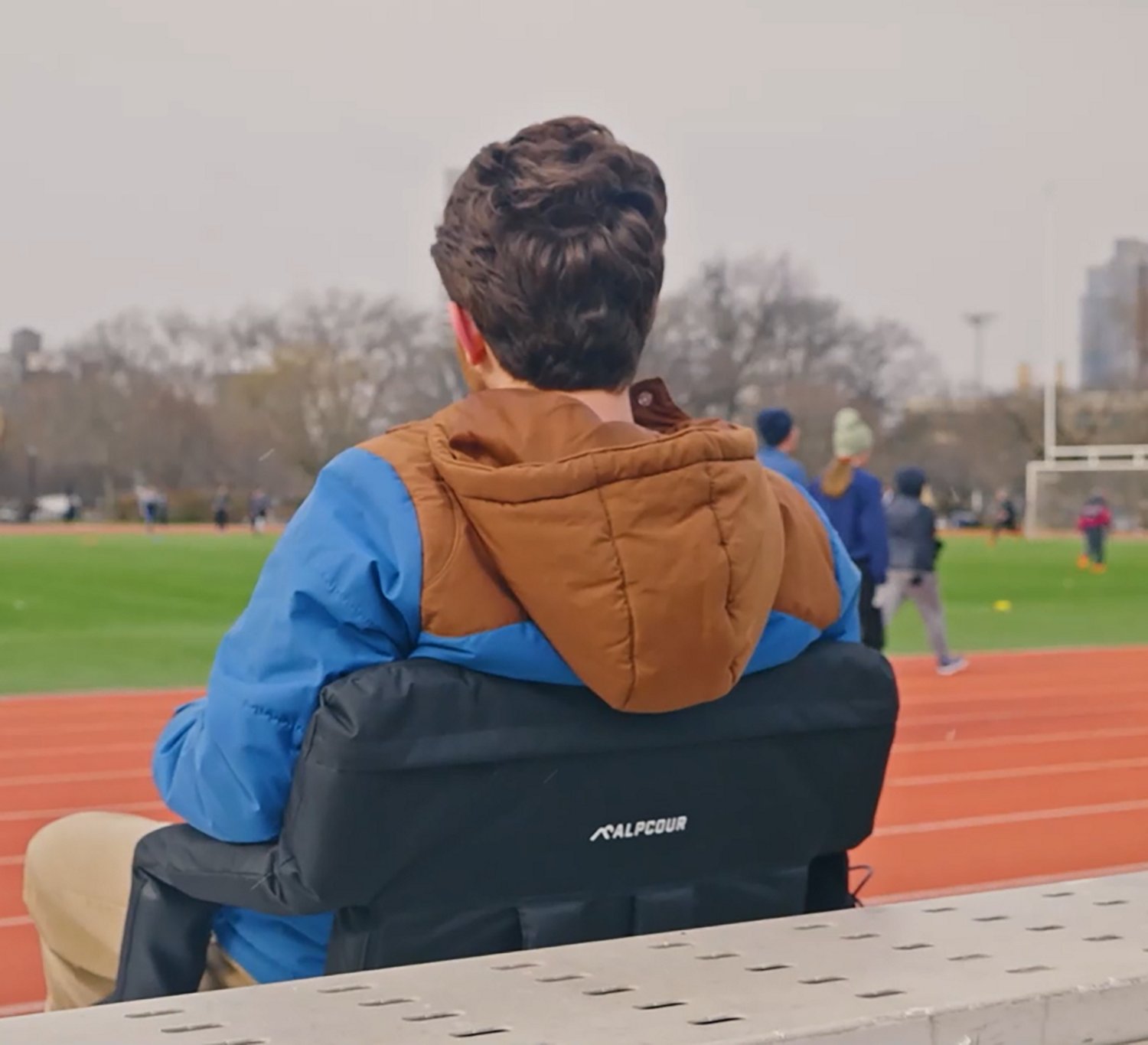 Alpcour Extra Wide Heated Massage Reclining Stadium Seat - view number 7