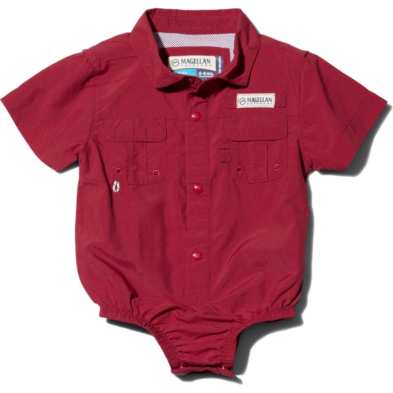 Magellan Outdoors Infant Boys' Laguna Madre Short Sleeve Onesie