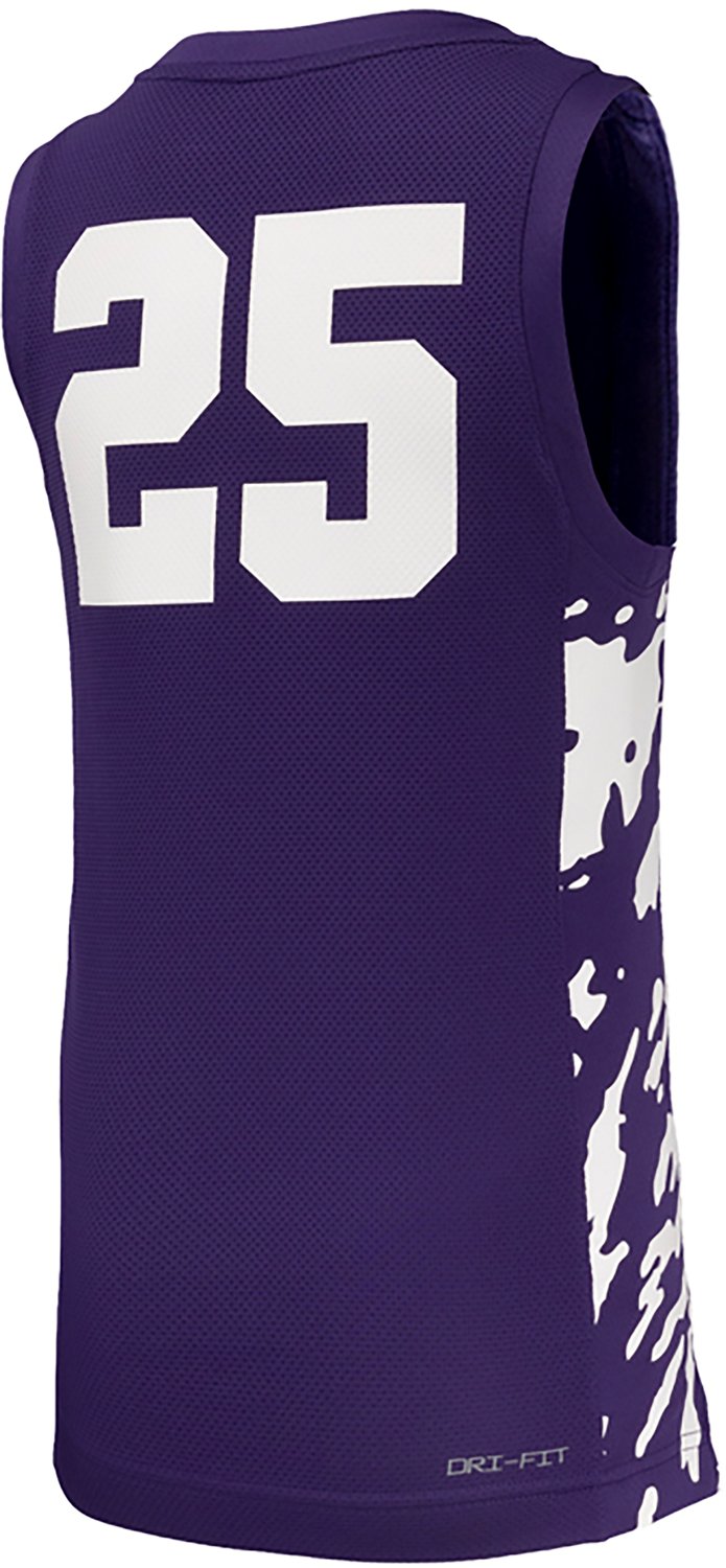 Nike Boys' Kansas State Wildcats Replica Basketball Jersey - view number 2